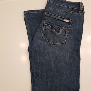 White House Black Market Jeans Blanc